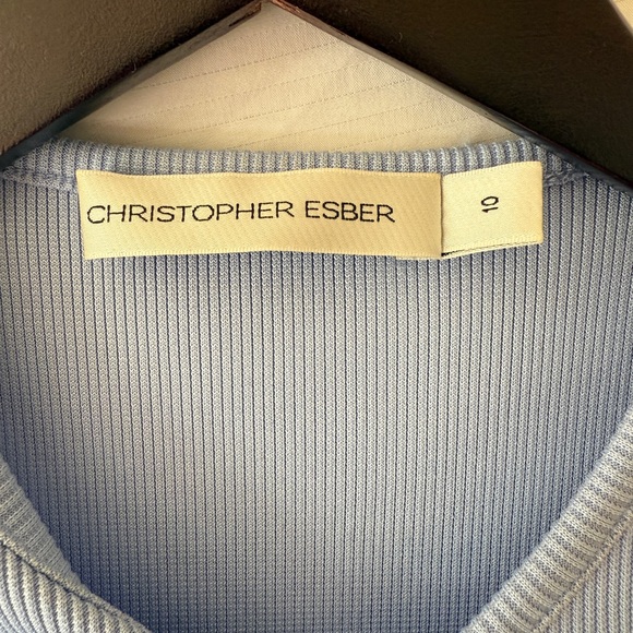 Christopher Esber Open Twist Long Sleeve Top - Picture 4 of 7